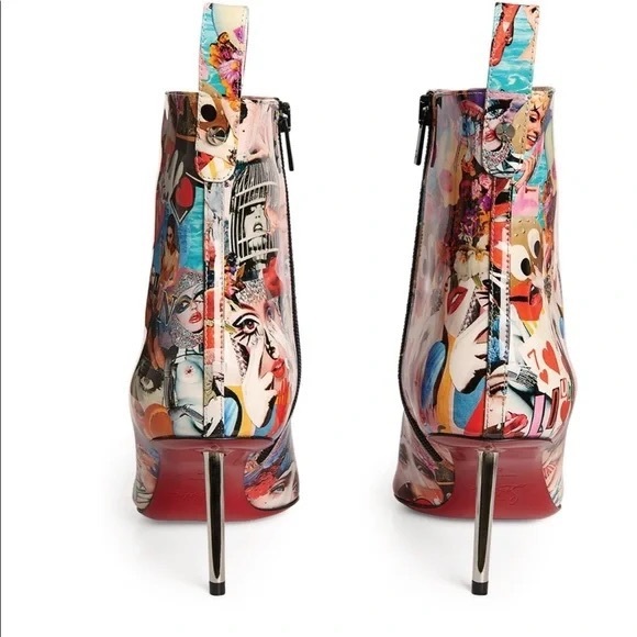 Christian Louboutin Epic Oh Xtian Ankle 70 leather bootie - Picture 4 of 14